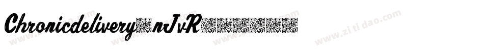 Chronicdelivery-nJvR字体转换