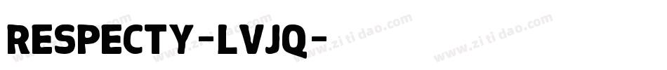 Respecty-lvJq字体转换 Respecty-lvJq字体转换