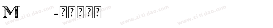 Martar字体转换