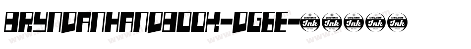 BryndanHandBook-dG6E字体转换