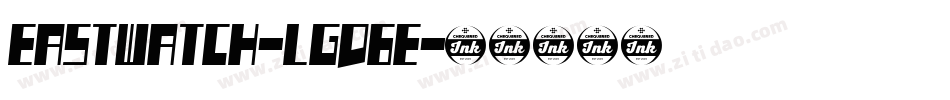 EastWatch-lgd6e字体转换