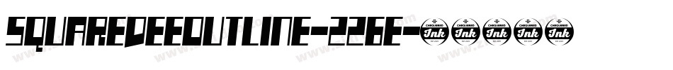 SquaredeeOutline-2z6e字体转换