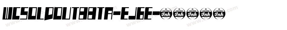 Wcsoldoutbbta-ej6e字体转换