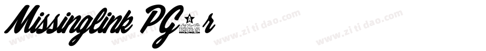 Missinglink-PG7r字体转换