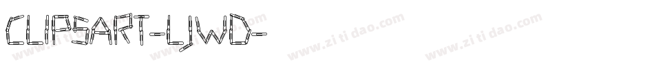 Clipsart-LJwD字体转换