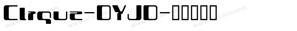 Clique-DYJD字体转换