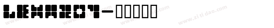 LEHN201字体转换