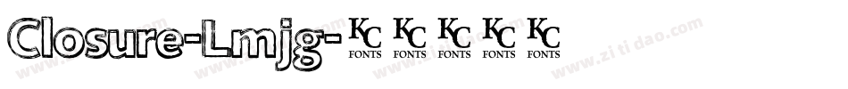 Closure-Lmjg字体转换