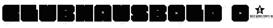ClubHausBold-O56e字体转换