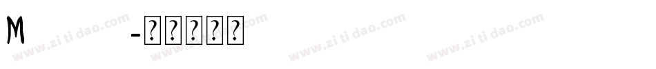 Matillda字体转换