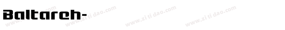 Baltareh字体转换