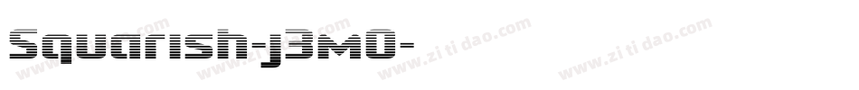 Squarish-j3mO字体转换