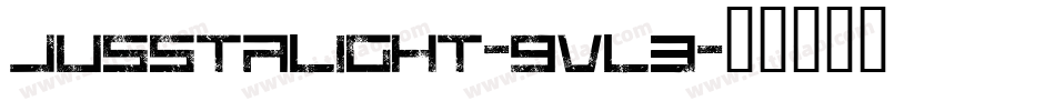 JusstaLight-9VlB字体转换