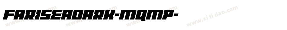 FariseaDark-MqMp字体转换 FariseaDark-MqMp字体转换