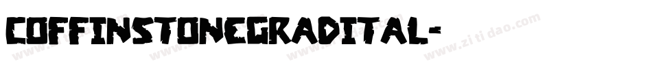 coffinstonegradital字体转换