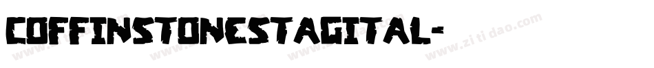 coffinstonestagital字体转换