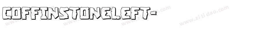 coffinstoneleft字体转换