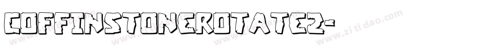 coffinstonerotate2字体转换