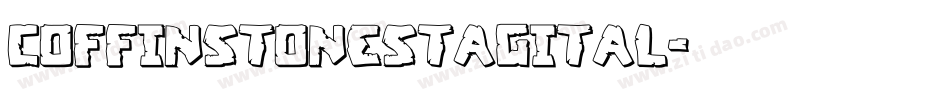 coffinstonestagital字体转换