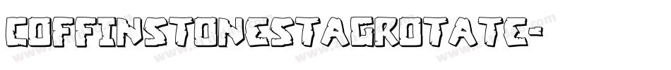 coffinstonestagrotate字体转换