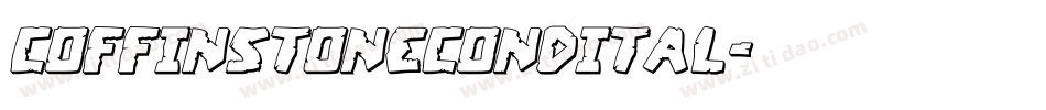 coffinstonecondital字体转换