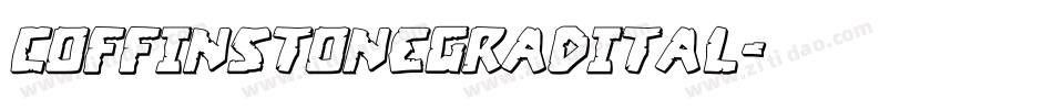 coffinstonegradital字体转换