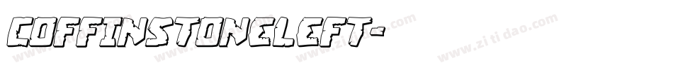 coffinstoneleft字体转换