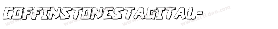 coffinstonestagital字体转换