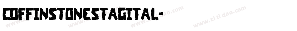 coffinstonestagital字体转换