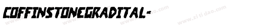 coffinstonegradital字体转换