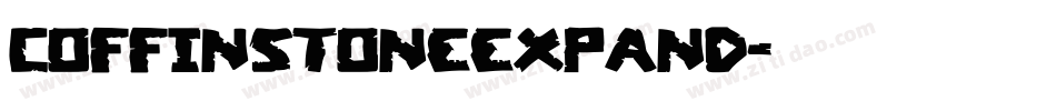 coffinstoneexpand字体转换