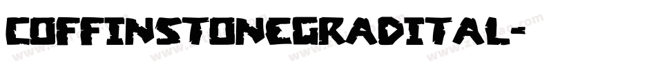 coffinstonegradital字体转换
