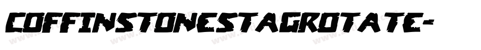 coffinstonestagrotate字体转换