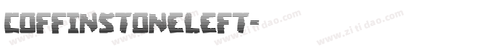 coffinstoneleft字体转换