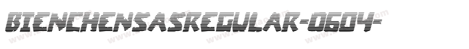 BienchensasRegular-06o4字体转换