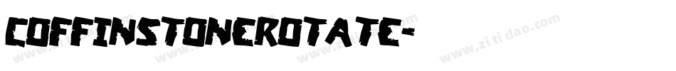 coffinstonerotate字体转换