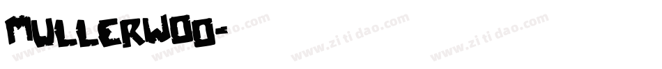 MullerWOo字体转换