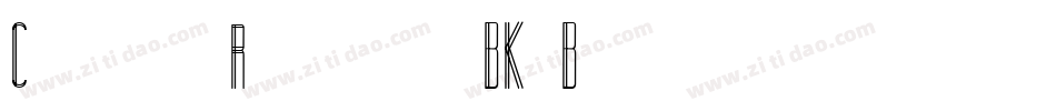 CalorieRegular-BK1B字体转换