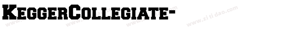 KeggerCollegiate字体转换