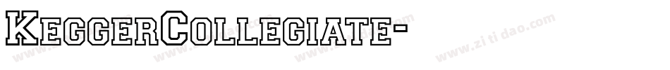 KeggerCollegiate字体转换