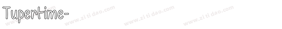 Tupertime字体转换