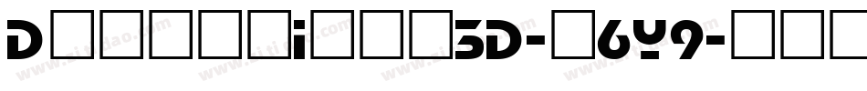 Daemonicus3D-r6Y9字体转换