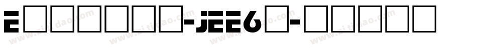 Estella-jEE6y字体转换