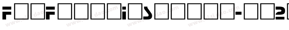 FatFreddieShadow-ax2o字体转换