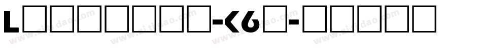 Lansbury-K6y字体转换