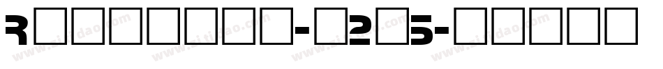 Rashford-l2o5字体转换