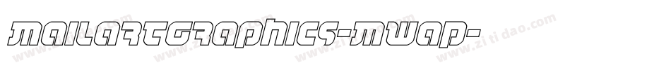 Mailartgraphics-MWaP字体转换