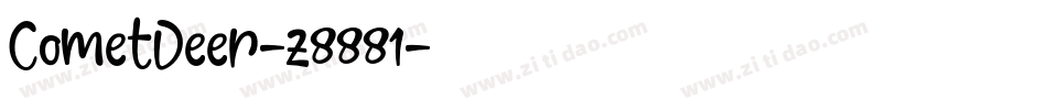 CometDeer-z8881字体转换