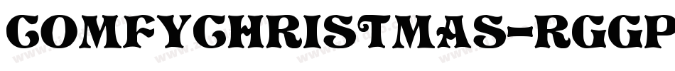 ComfyChristmas-rggpL字体转换