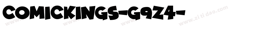 ComicKings-g9z4字体转换